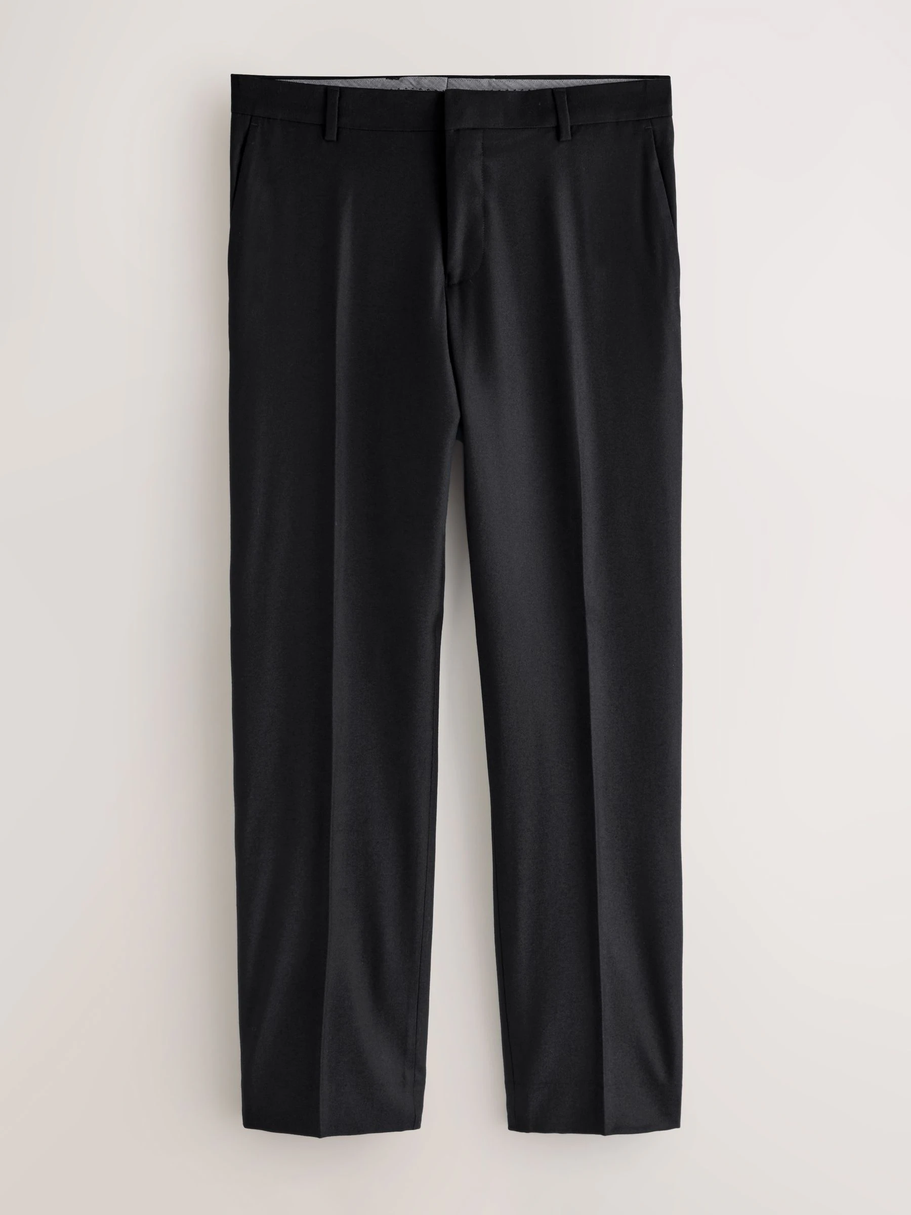 Zwart - Tailored Fit Signature Zignone Wool Cashmere Tuxedo Suit Trousers