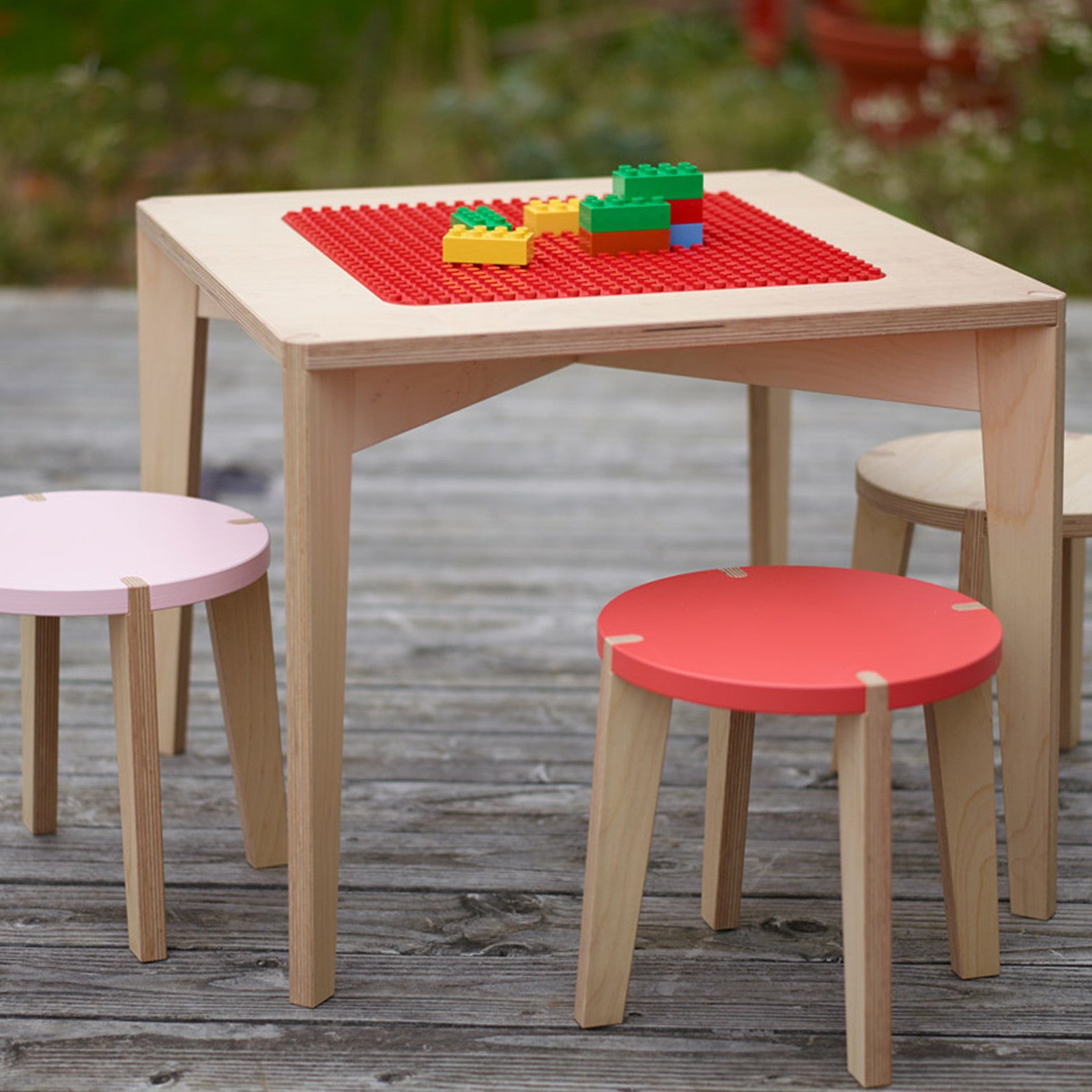 Spieltisch quadratisch