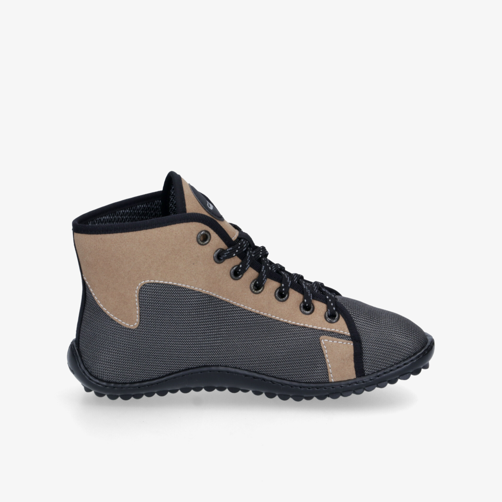 leguano Jaspar Damen Schnürstiefeletten grau