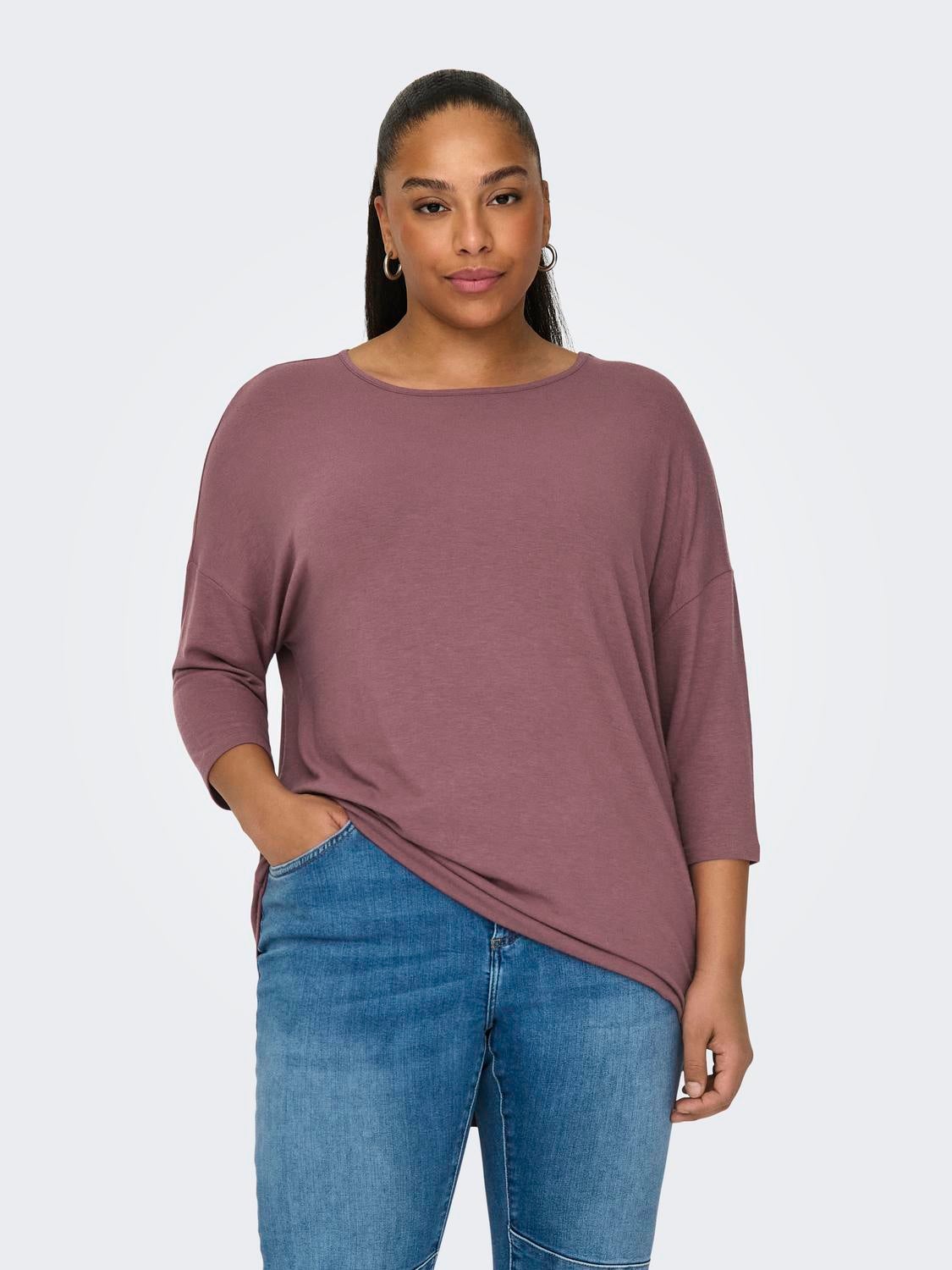 CARLAMOUR Top Rose Brown