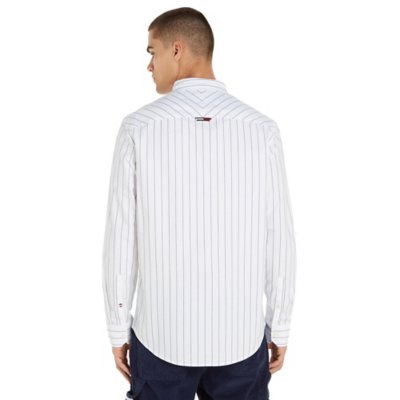 Chemise à manches longues homme Tjm Classic Oxford Stripe TOMMY HILFIGER