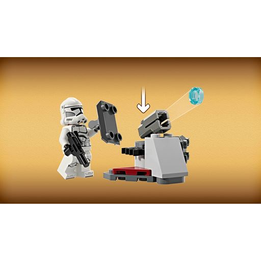 LEGO Star Wars Battle Pack Med Klonsoldater Og Kampdroider - 75372