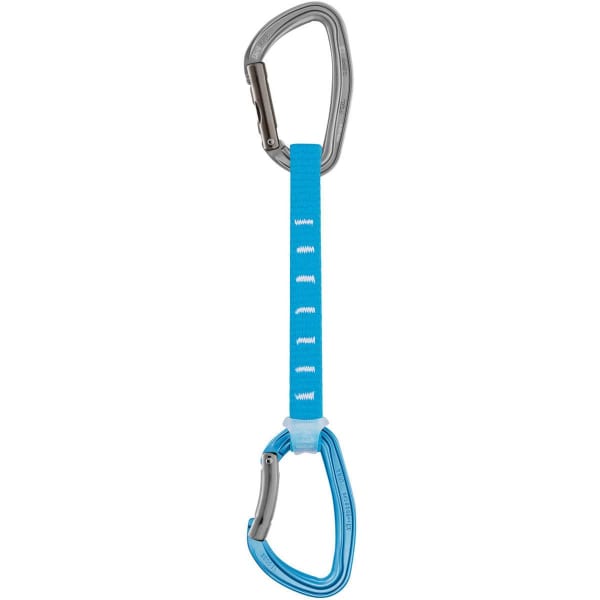 Dégaine escalade PETZL DJINN AXESS 17 CM BLEU