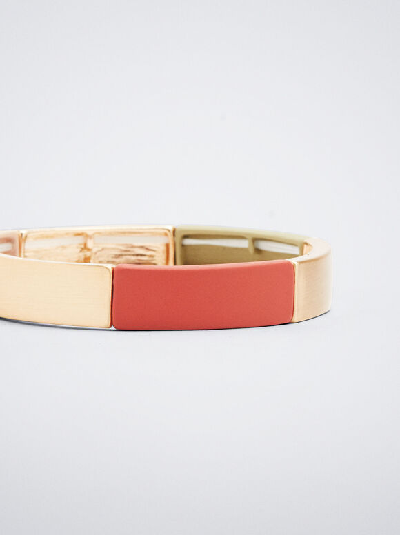 Pulseira elástica multicolorida - Multicolorida