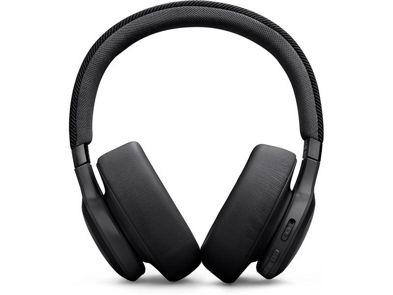 JBL Wireless Over-Ear-Kopfhörer Live 770NC Schwarz Kabelloser Over-Ear-Kopfhörer mit True Adaptive Noise Cancelling