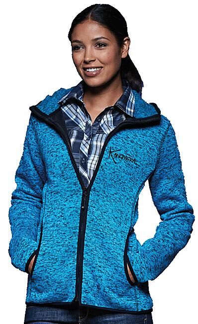 KANUMERA - VESTE POLAIRE TRICOTEE HIPPOCAMPE FEMME