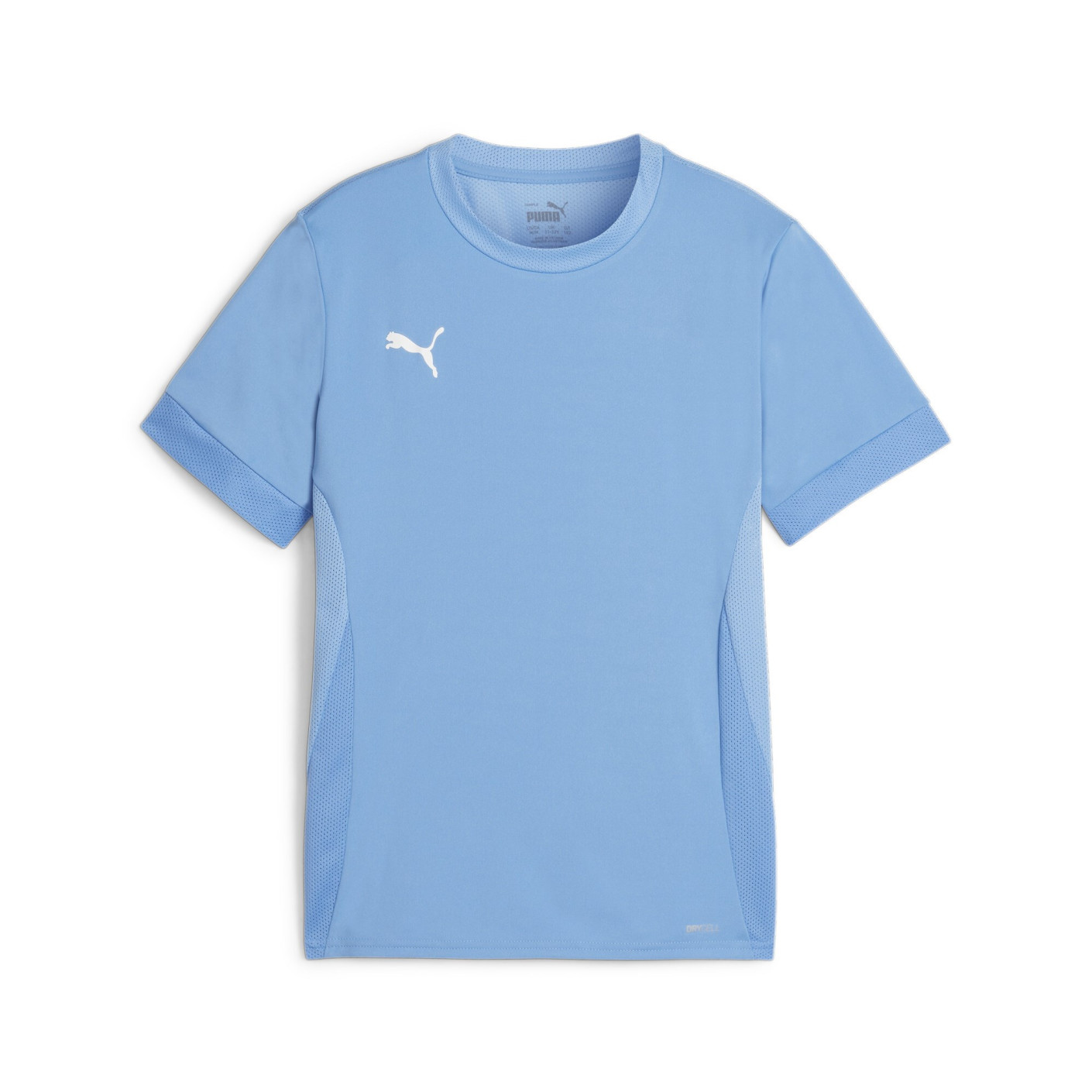 PUMA teamGOAL Matchday Voetbaltenue Kids Lichtblauw Wit
