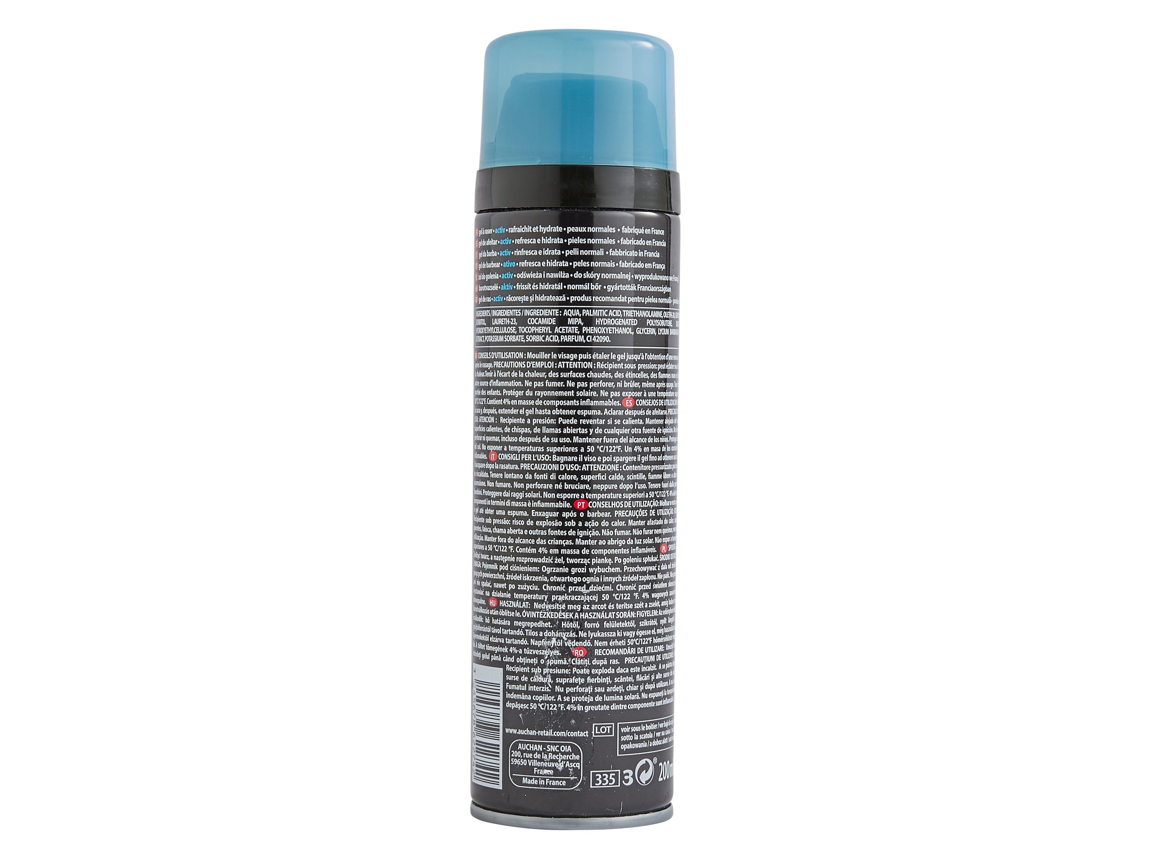 GEL COSMIA MEN BARBEAR ATIVO 200ML