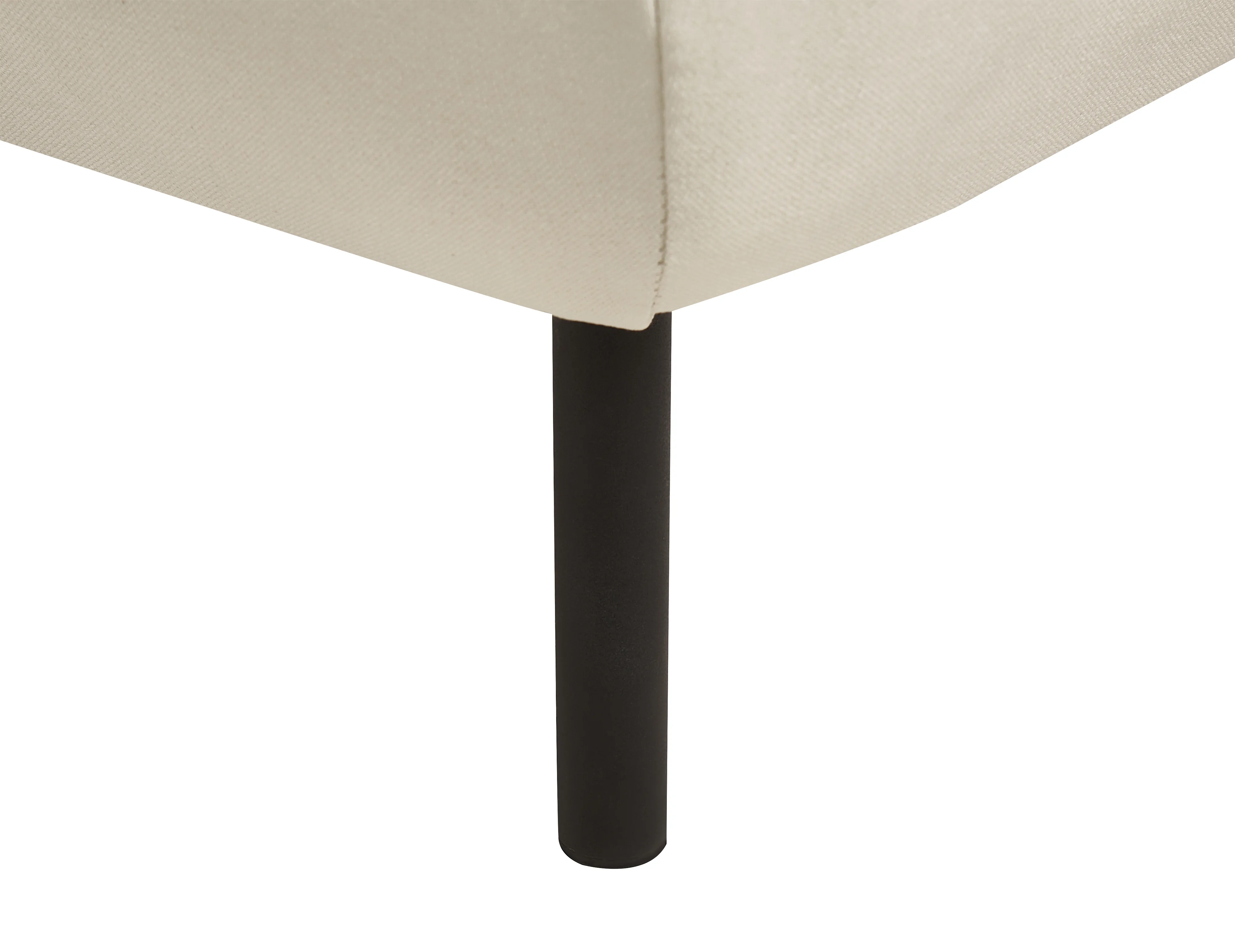 Ottomaan TONSBERG Stof Lichtbeige