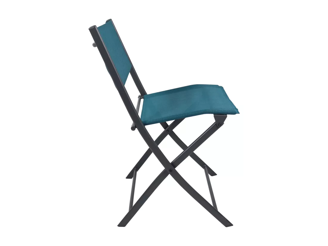 Chaise de jardin 4 pièces pliante Sumila