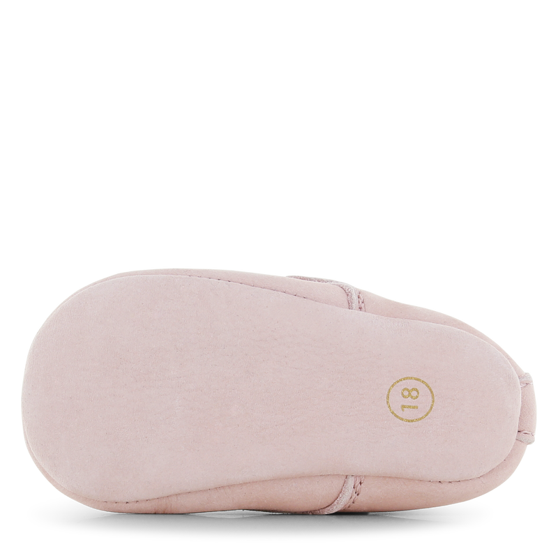 Shoesme Newborn rosa Pantoffel Klettverschluss