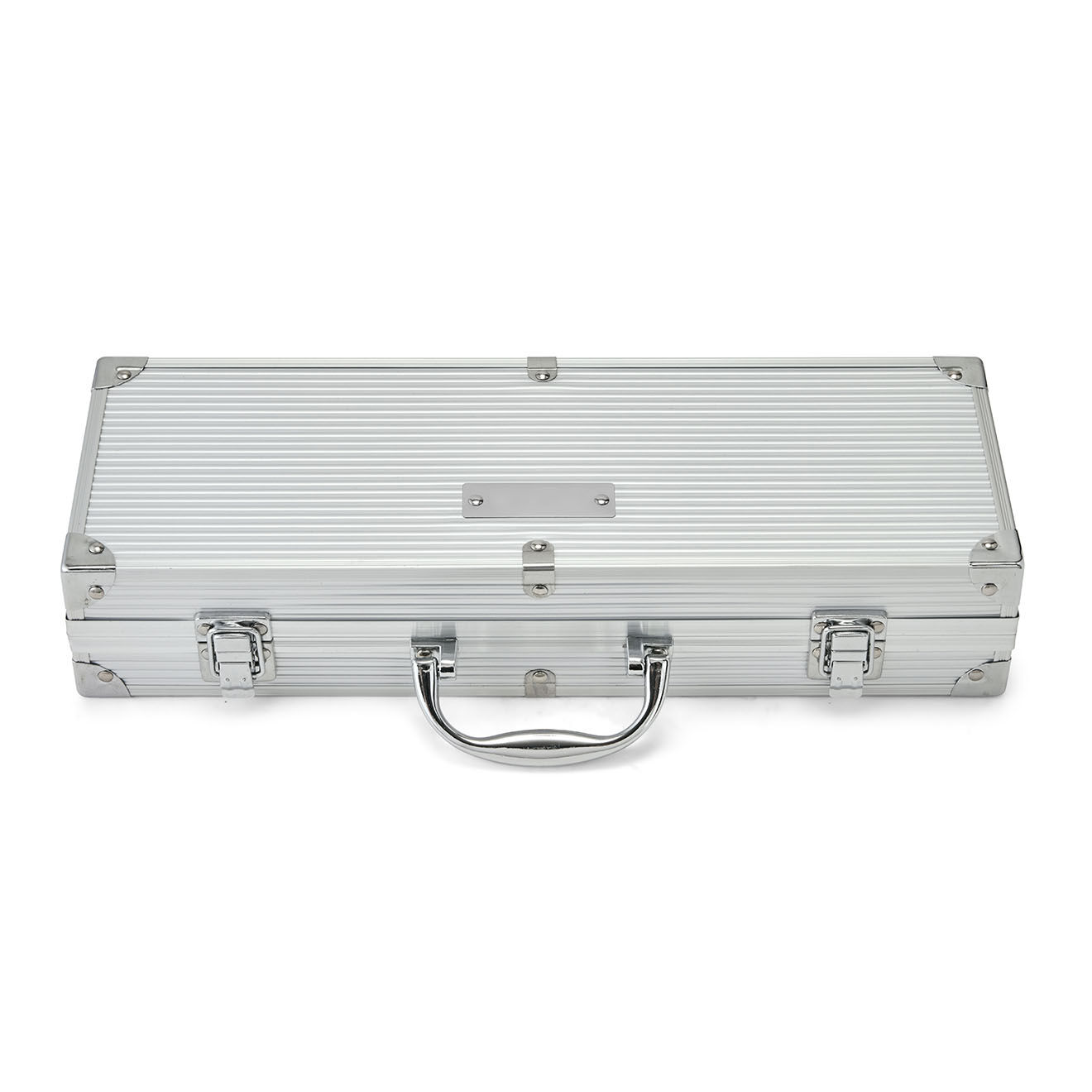 Livoo Set de 5 accessoires pour barbecue argenté