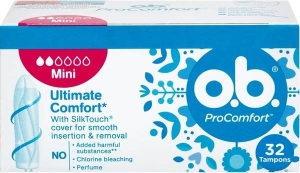 o.b. ProComfort Tampons Mini 32 Stück