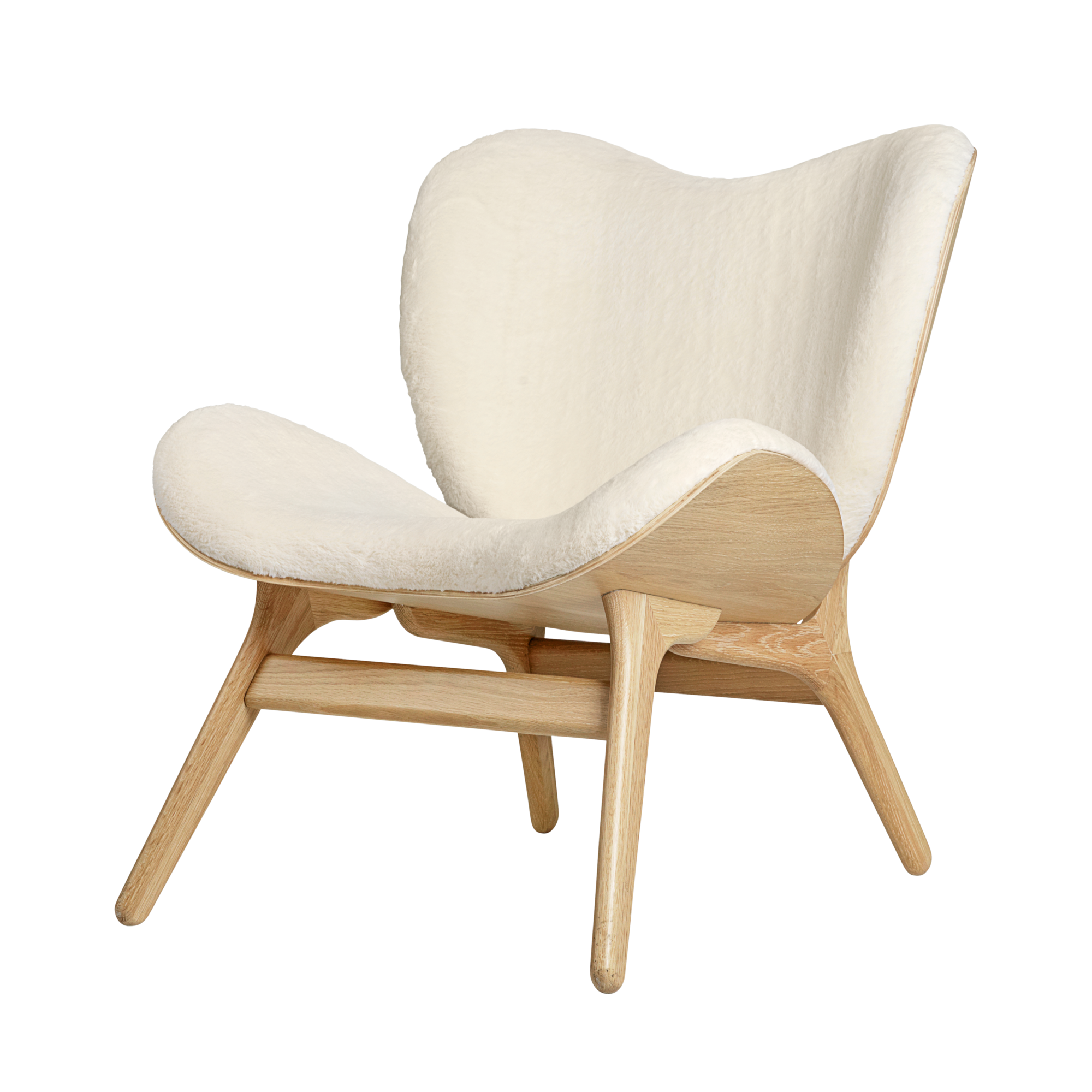 Fauteuil A Conversation Piece naturel Teddy White