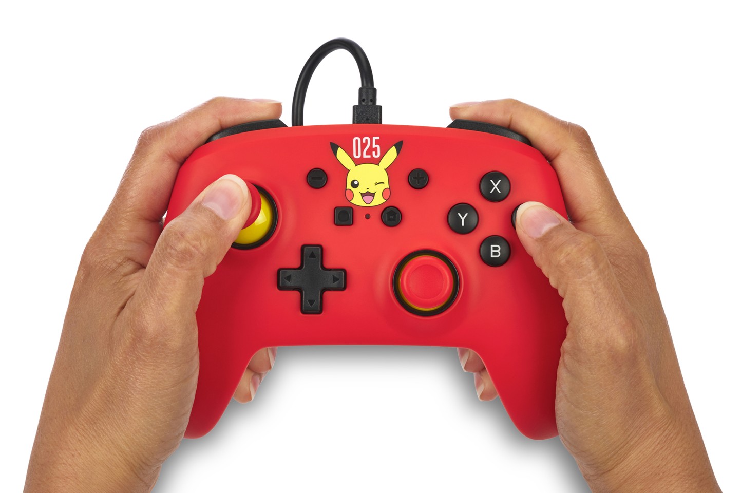 PowerA Wired Controller - Laughing Pikachu /Nintendo Switch