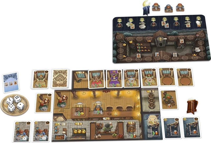 999 Games - De Taveernen van de Oude Stad - Bordspel - 30.0000cm x 30.0000cm