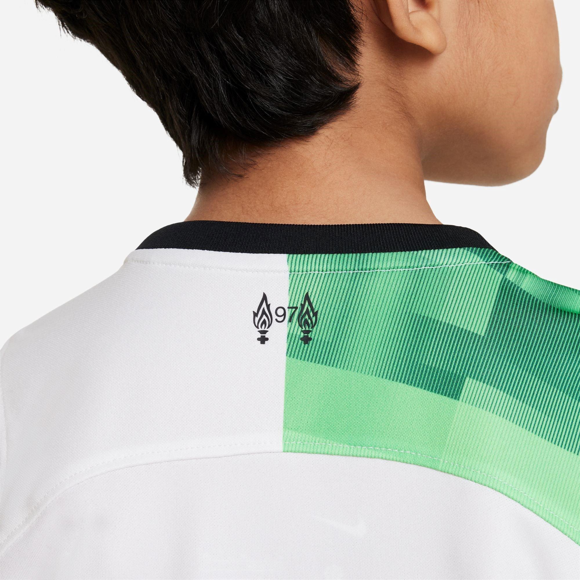 Nike Liverpool Away Minikit 2023 2024 Infants