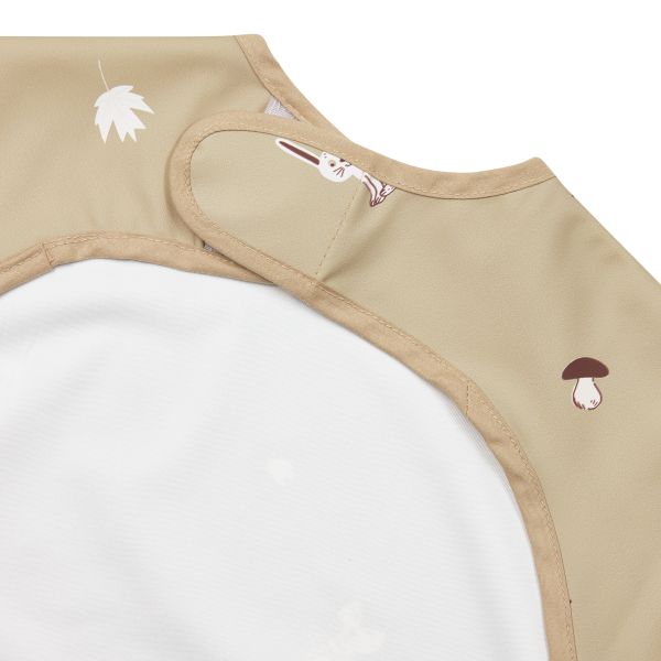 Meyco Baby Mouwslab - Forest Animals - Sand