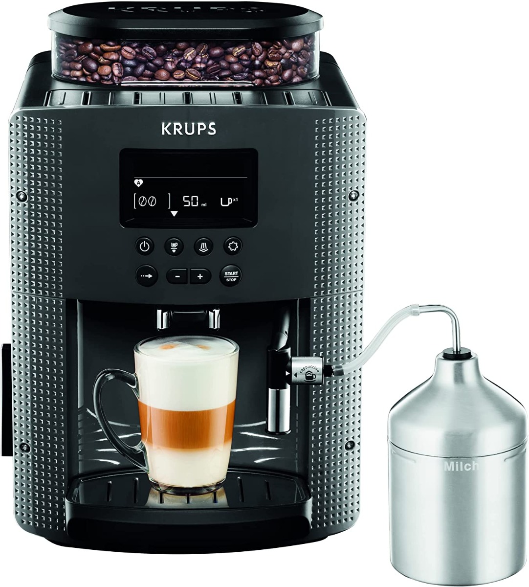 Krups EA816B70 Volautomatische espressomachine zwart