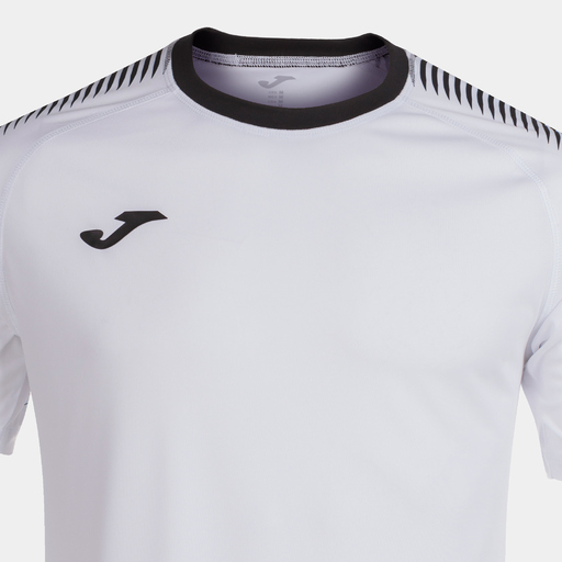 Camiseta Joma Hispa III branca de manga curta