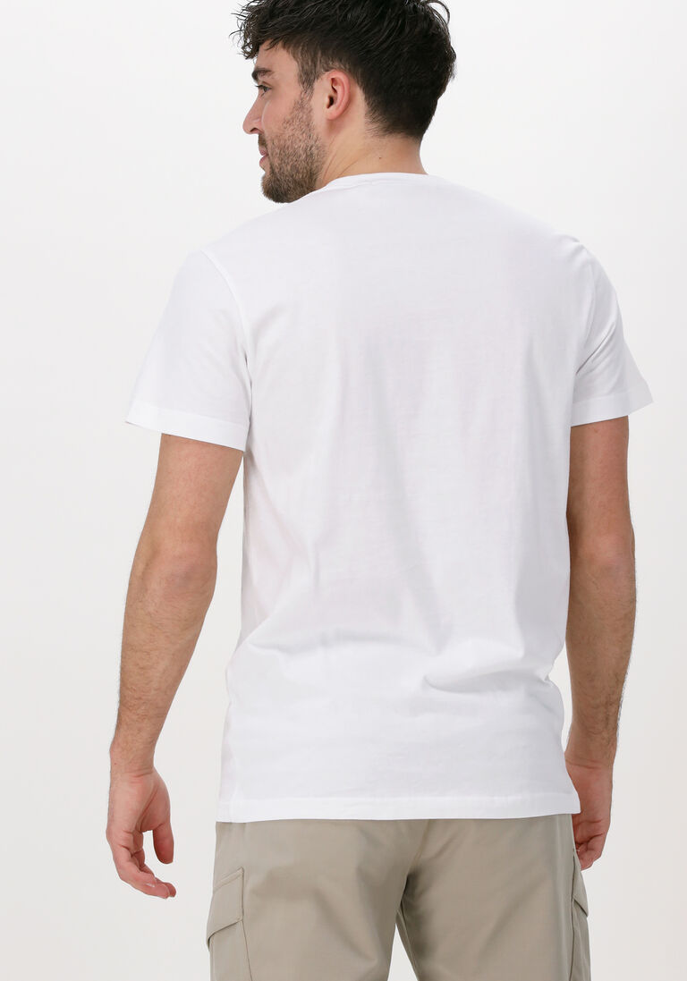 CALVIN KLEIN witte calvin klein t-shirt mixed institutional tee