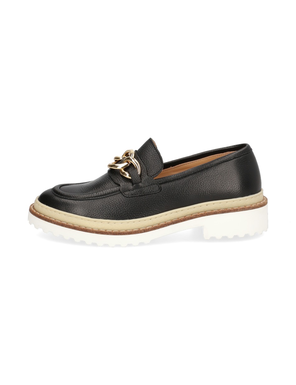 Glattleder Slipper