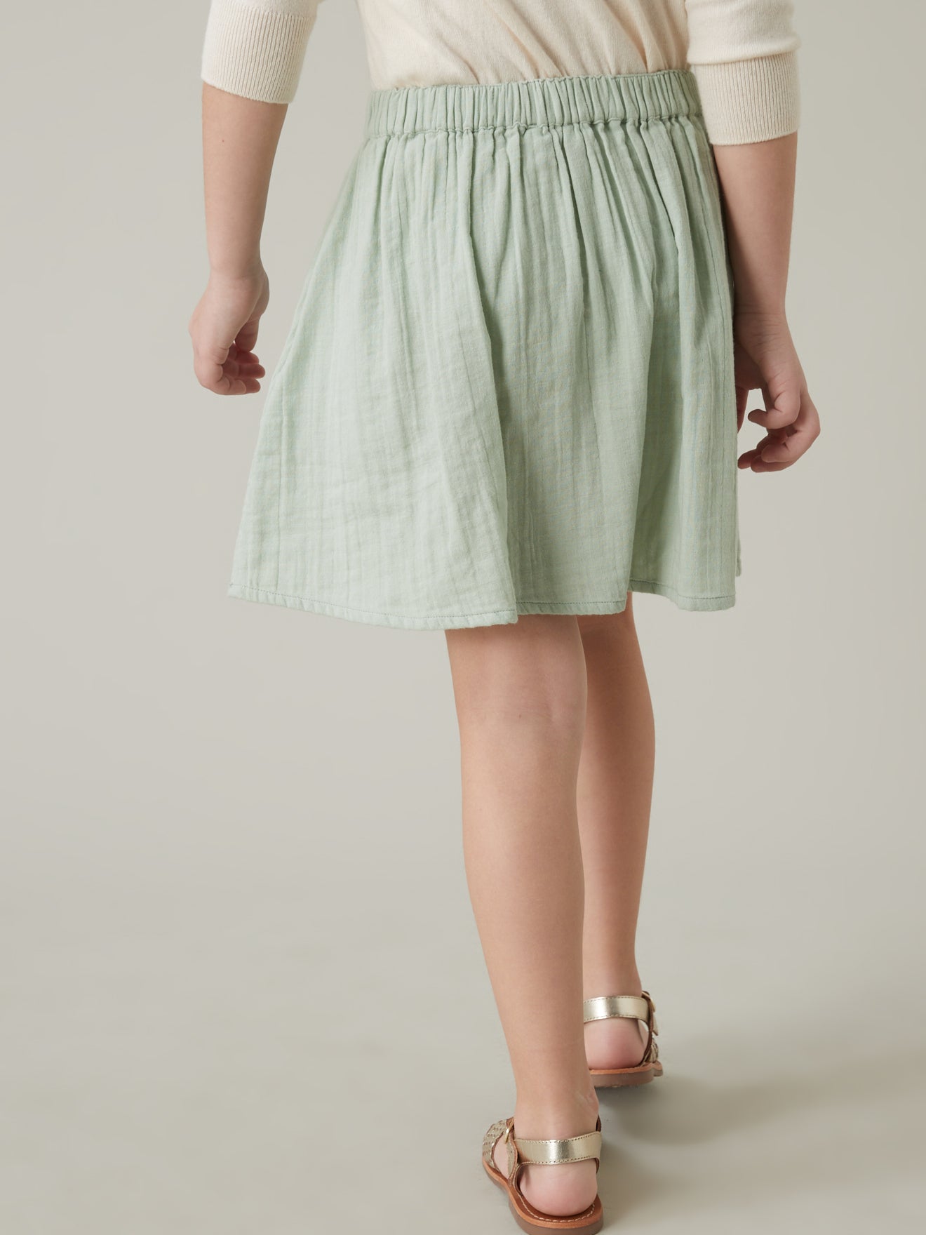 Jupe Fille en gaze de coton