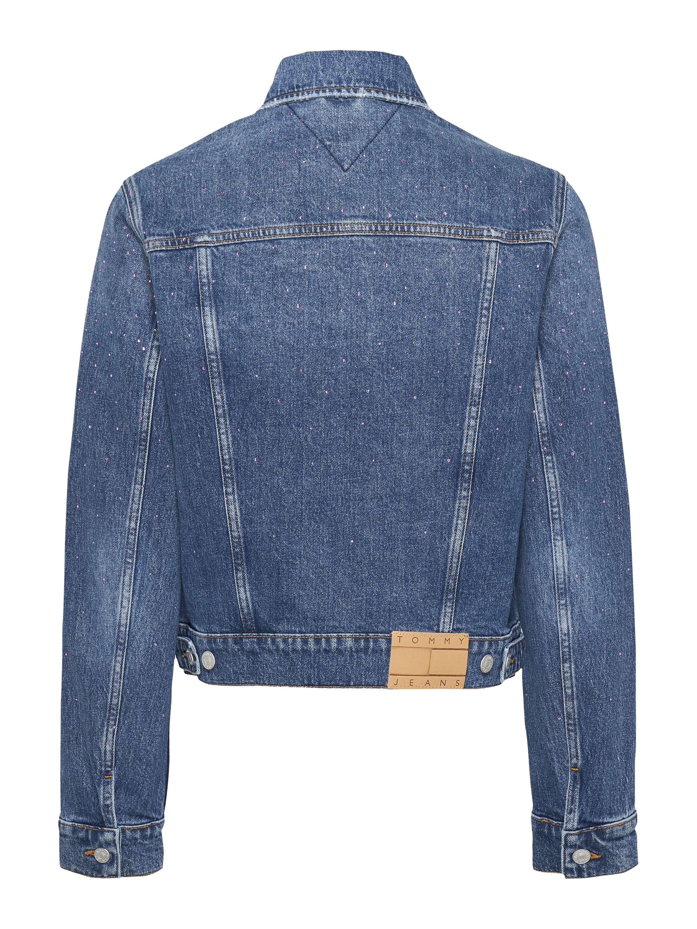 Tommy Jeans Jeansjacke »CLASSIC TRUCKER JACKET AI6136« mit typischen Trucker Details, mit Schmucksteinen