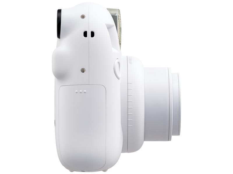 Fujifilm Fotokamera Instax Mini 12 Weiss Sofortbildkamera mit Blitz und Selfie-Modus