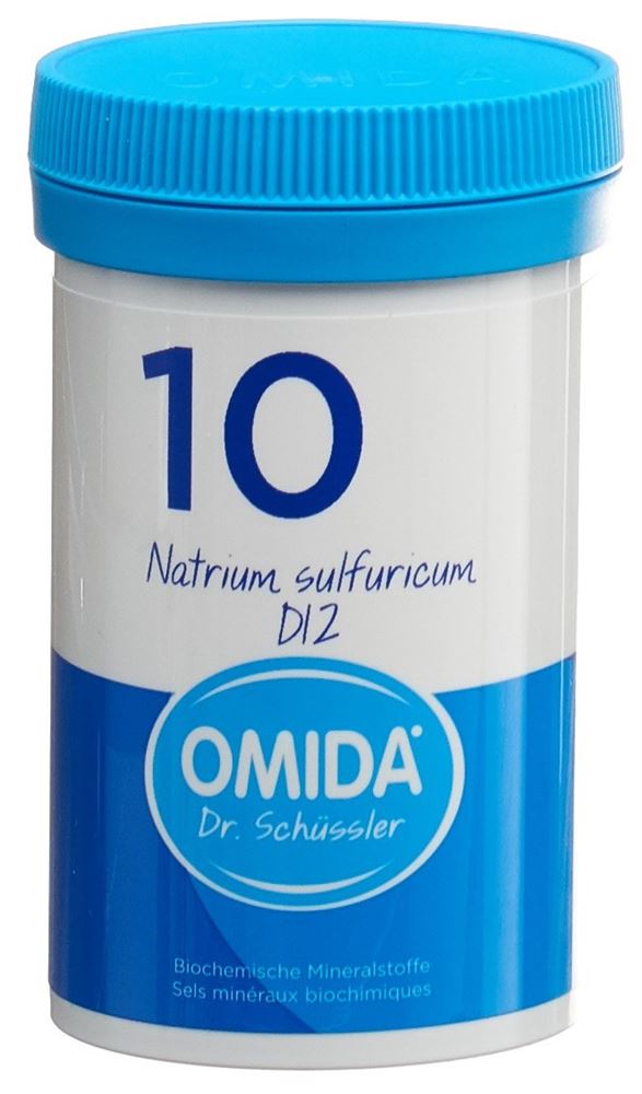 Omida Nr10 Natrium sulfuricum Tabl 12 D Ds 100 g