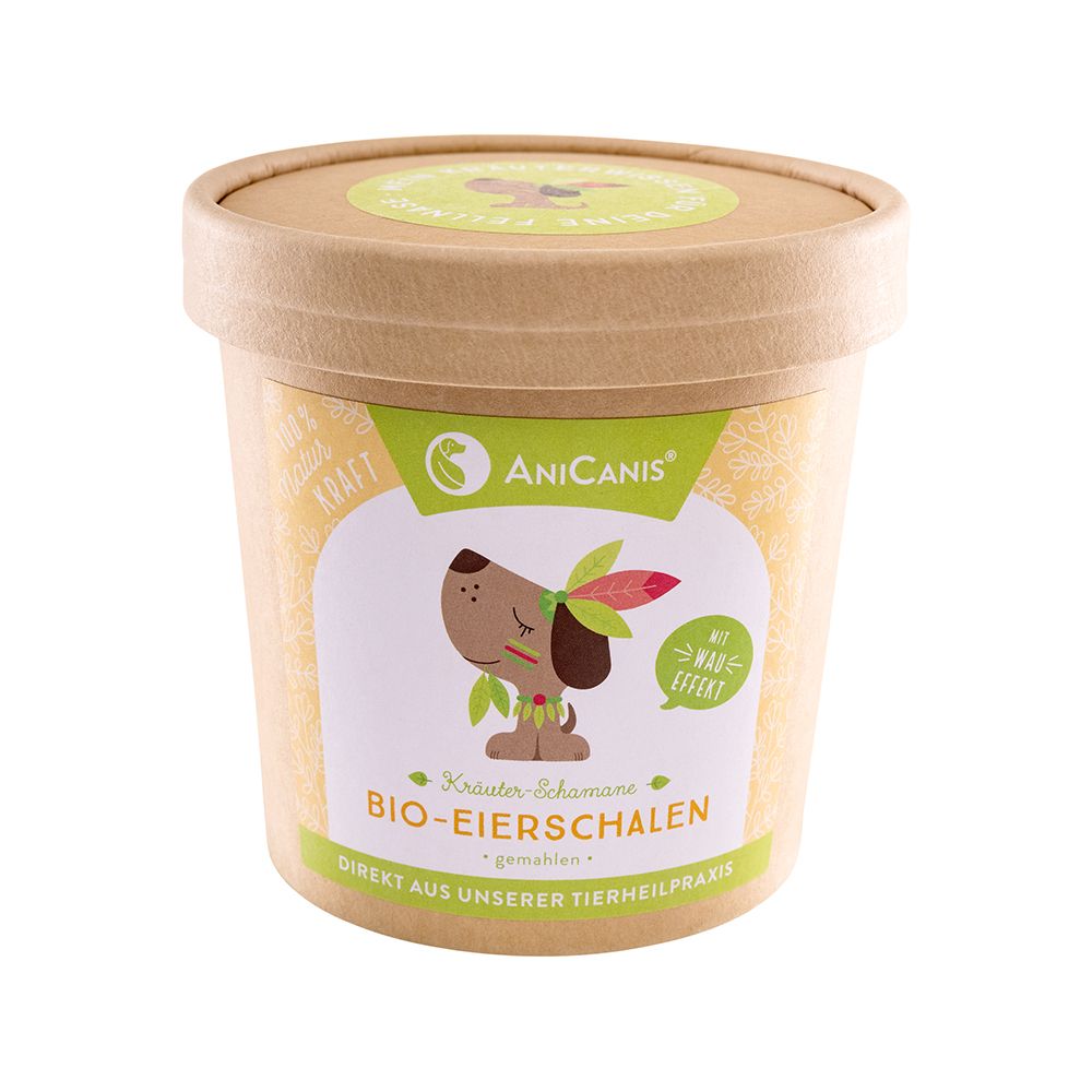 AniCanis Bio Eierschalenpulver für Hunde & Katzen