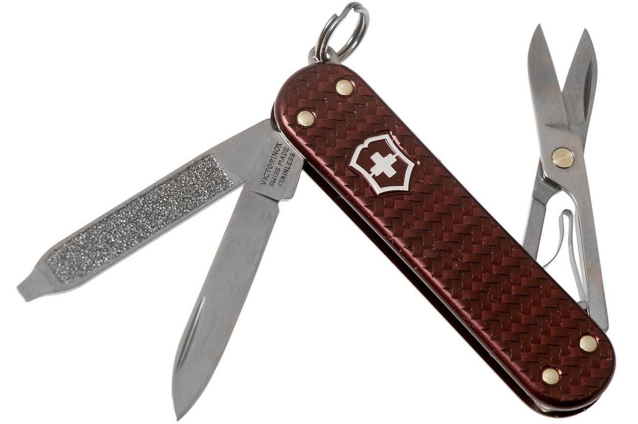 Victorinox Classic SD Precious Alox, Hazel Brown 0.6221.4011G Zwitsers zakmes