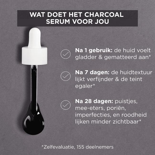 Garnier PureActive AHA + BHA Charcoal Anti-Onzuiverheden Serum 30 ML