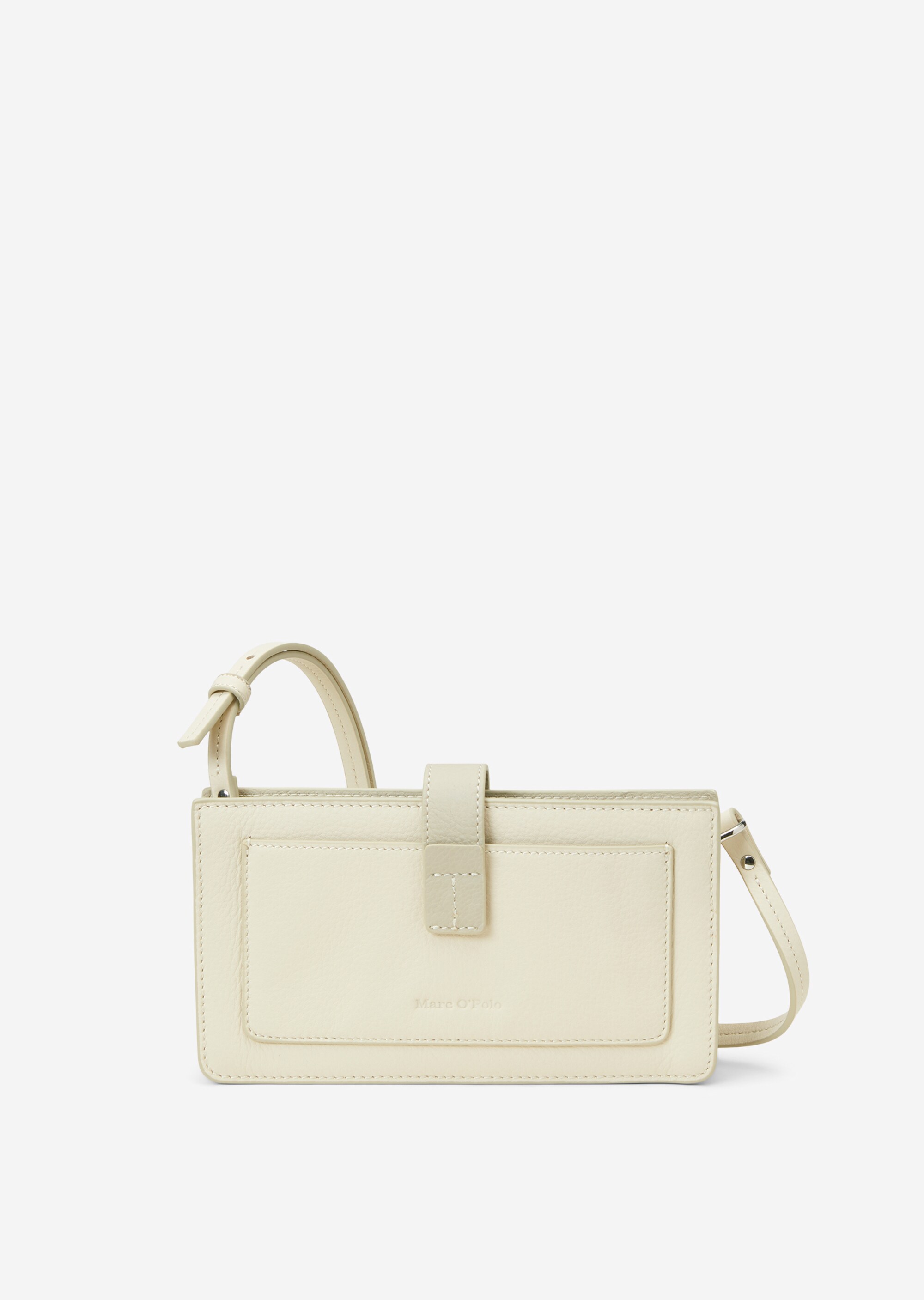 2in1 Crossbody Bagaus fein genarbtem Rindleder