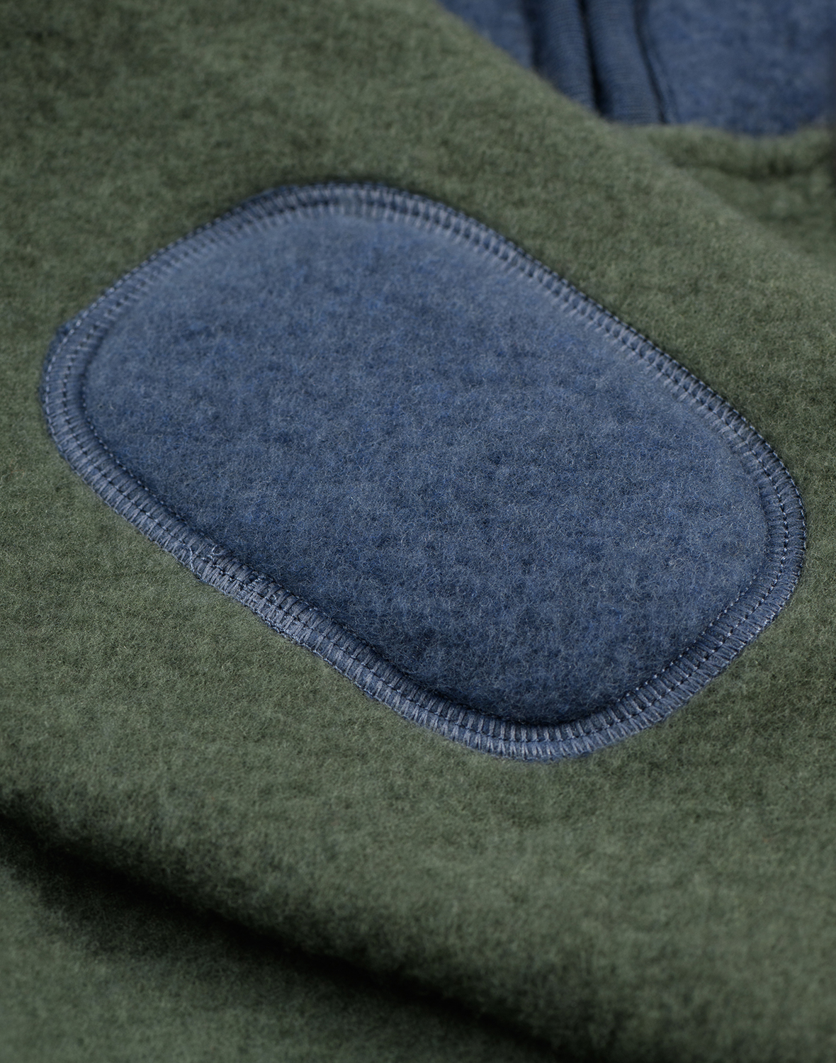 Trui met rits van merinowolfleece voor kinderen