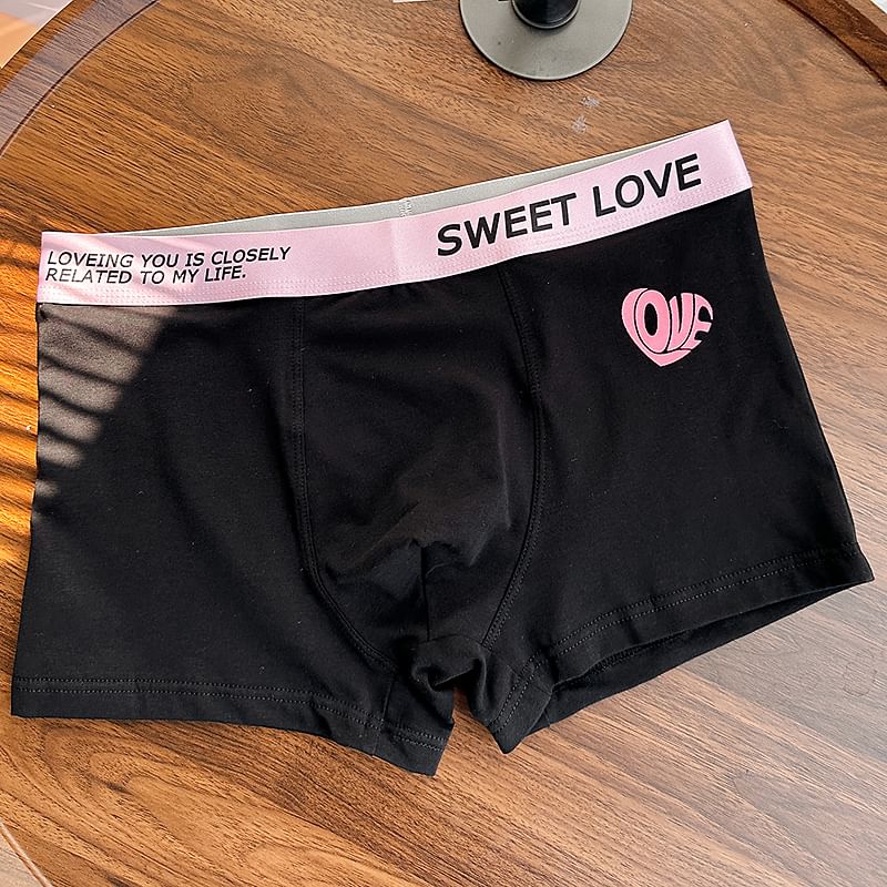 Pancherry - Brief met tailleband en letters