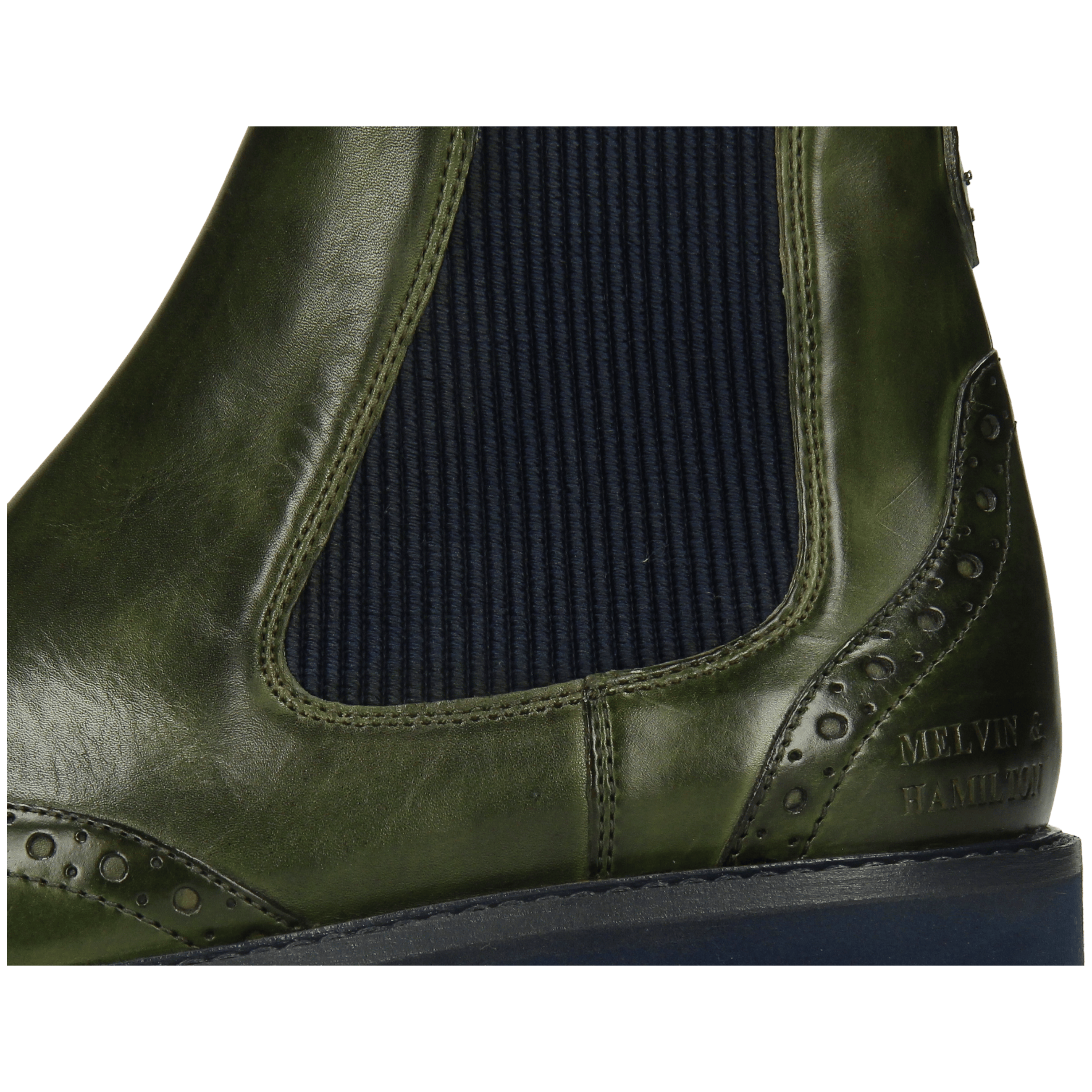 SELINA 29 - Bottines à talon plat | Vert