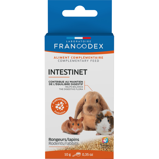 Aliment complémentaire pour rongeur : Intestinet 10G