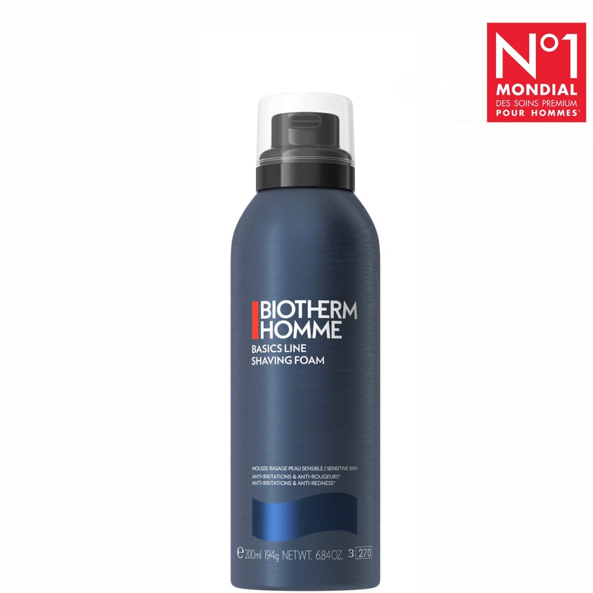 Biotherm Homme Biotherm Homme Mousse de Rasage Anti-irritation &  Anti-rougeurs