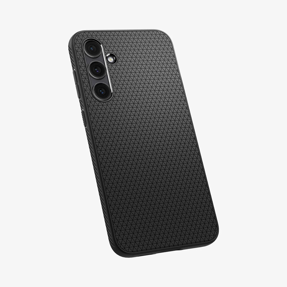 Samsung Galaxy S23 FE Liquid Air Case Gummi Hülle (ACS06366) - Schwarz (Matt)