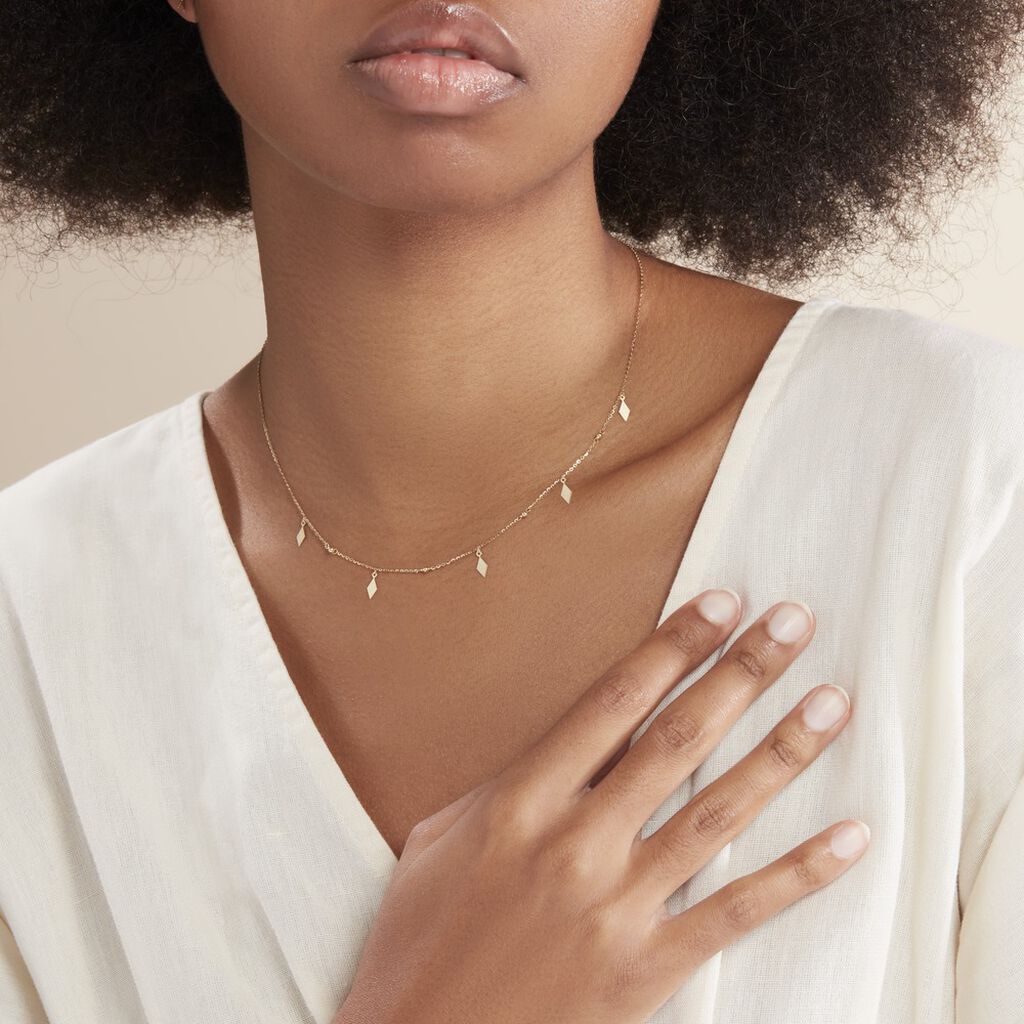 Collier Eleonora Or Jaune