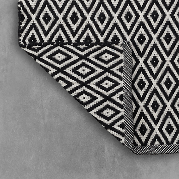 Sealskin badmat trellis 60x60cm zwart
