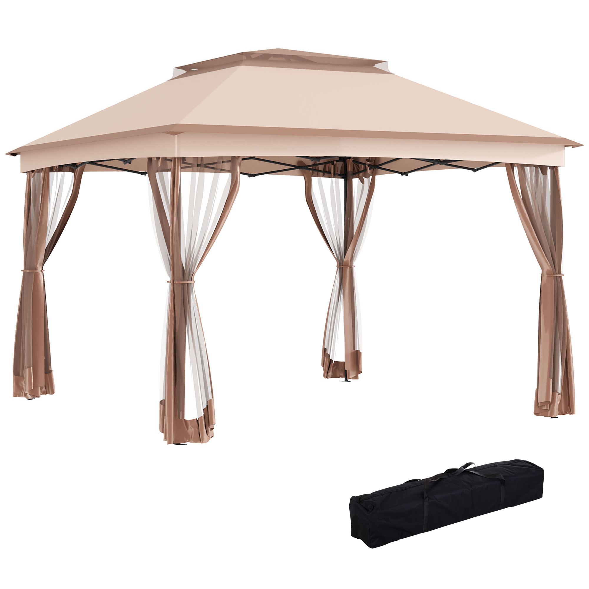 Tenda dobrável Outsunny
