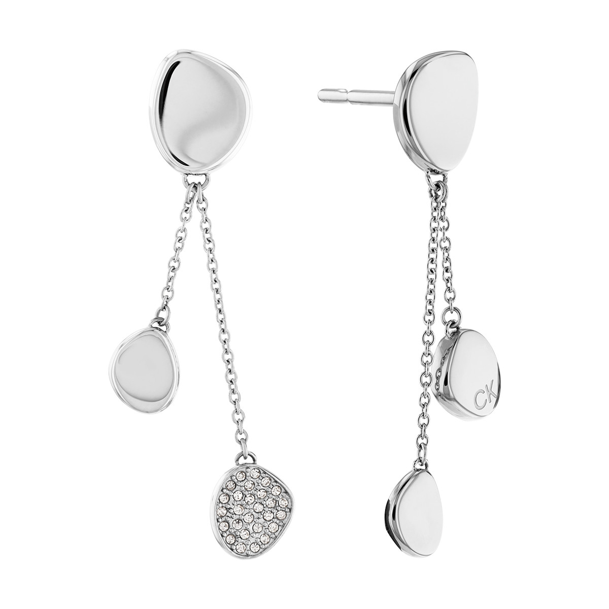 Boucles d'oreilles CALVIN KLEIN acier