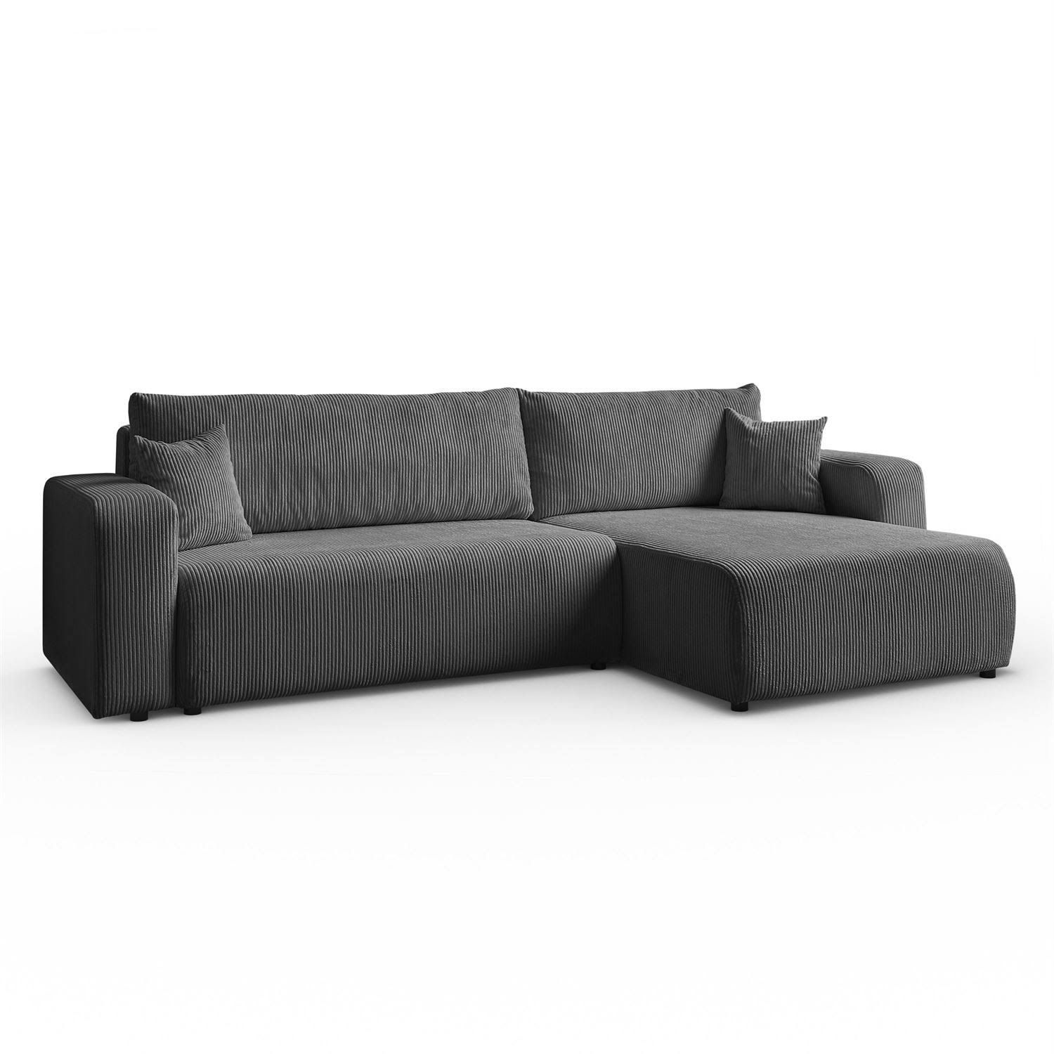 Lookway Ecksofa Textil 4-Sitzer L-Form,L-Form