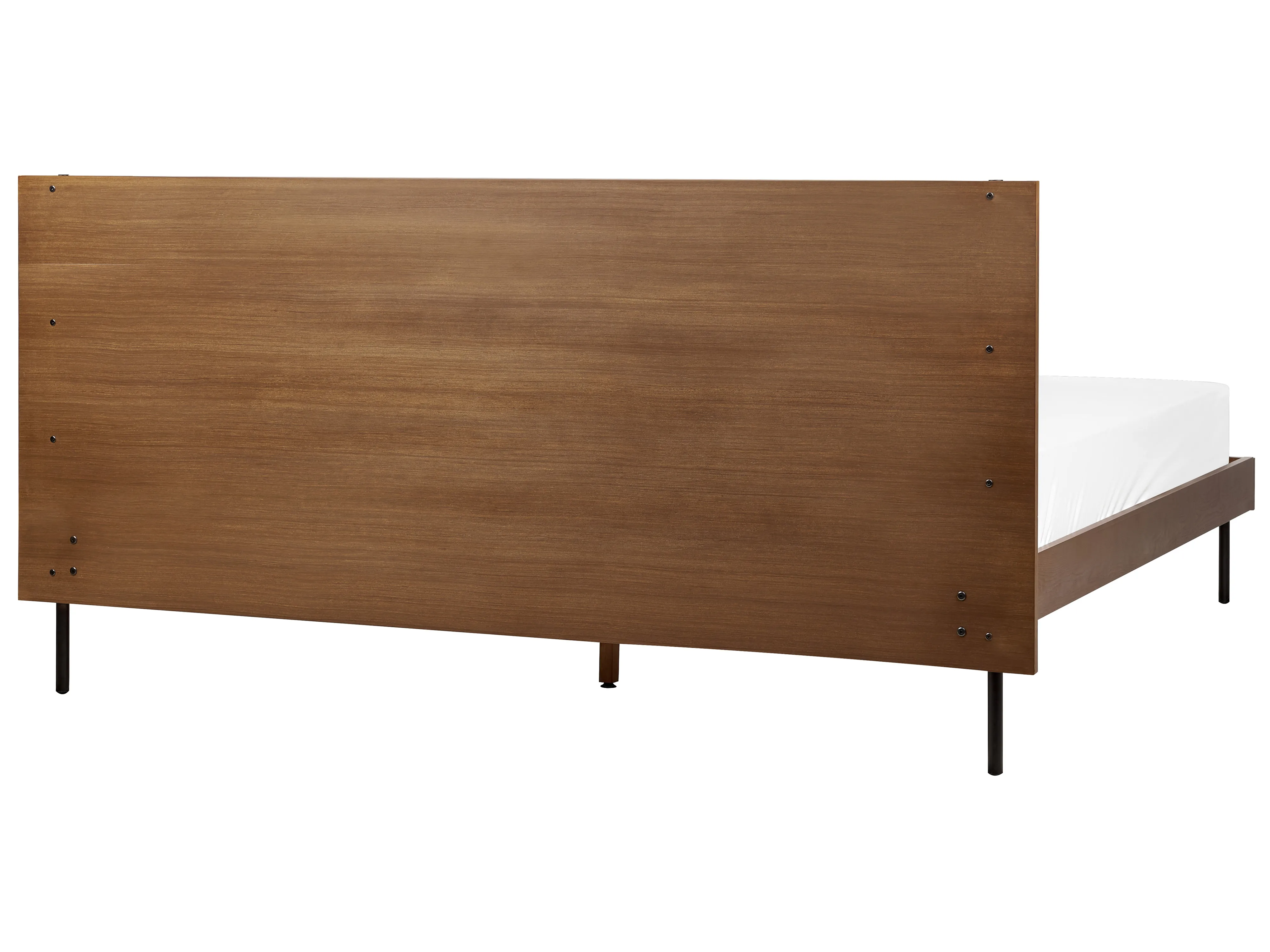 Bed LIBERMONT 180 x 200 cm Donker essenhout