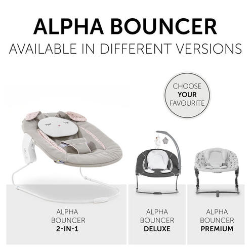 Transat Alpha Bouncer 2en1 - Beige - HAUCK