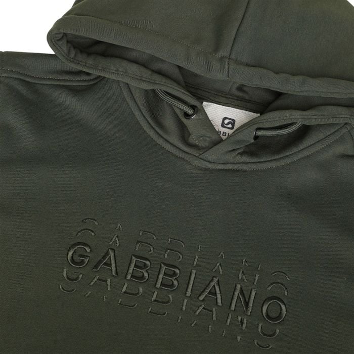 Gabbiano 3D Embroidery Hoodie Heren