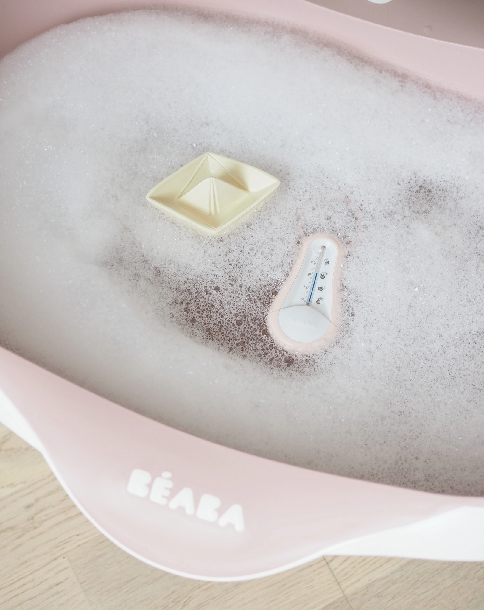 Badethermometer BABY CARE in old pink