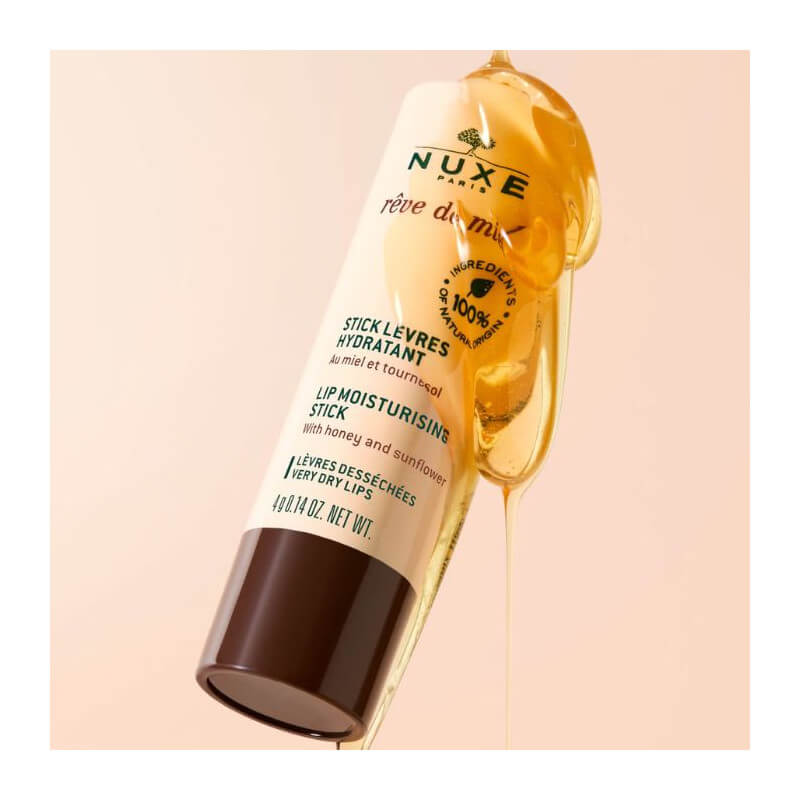 Stick lèvres hydratant Rêve de Miel Nuxe 4g